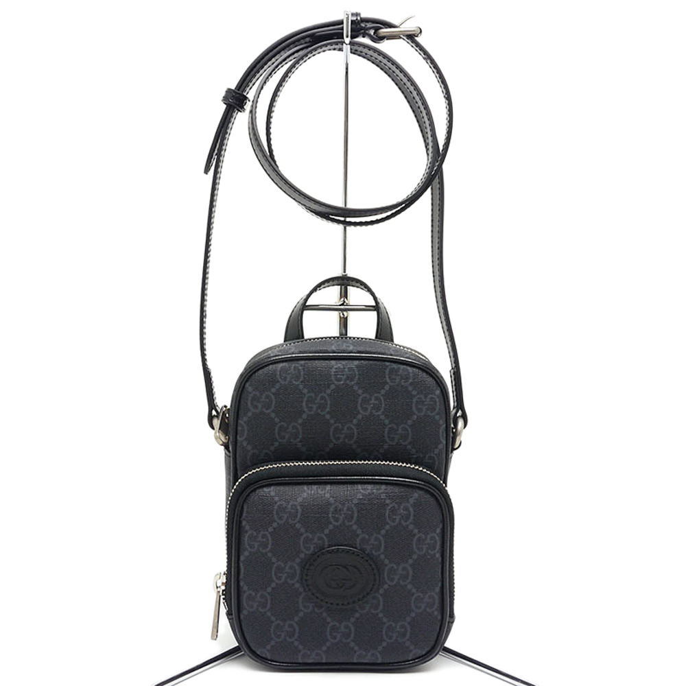 Gucci Bag Black Supreme Interlocking Shoulder Gg … - image 2